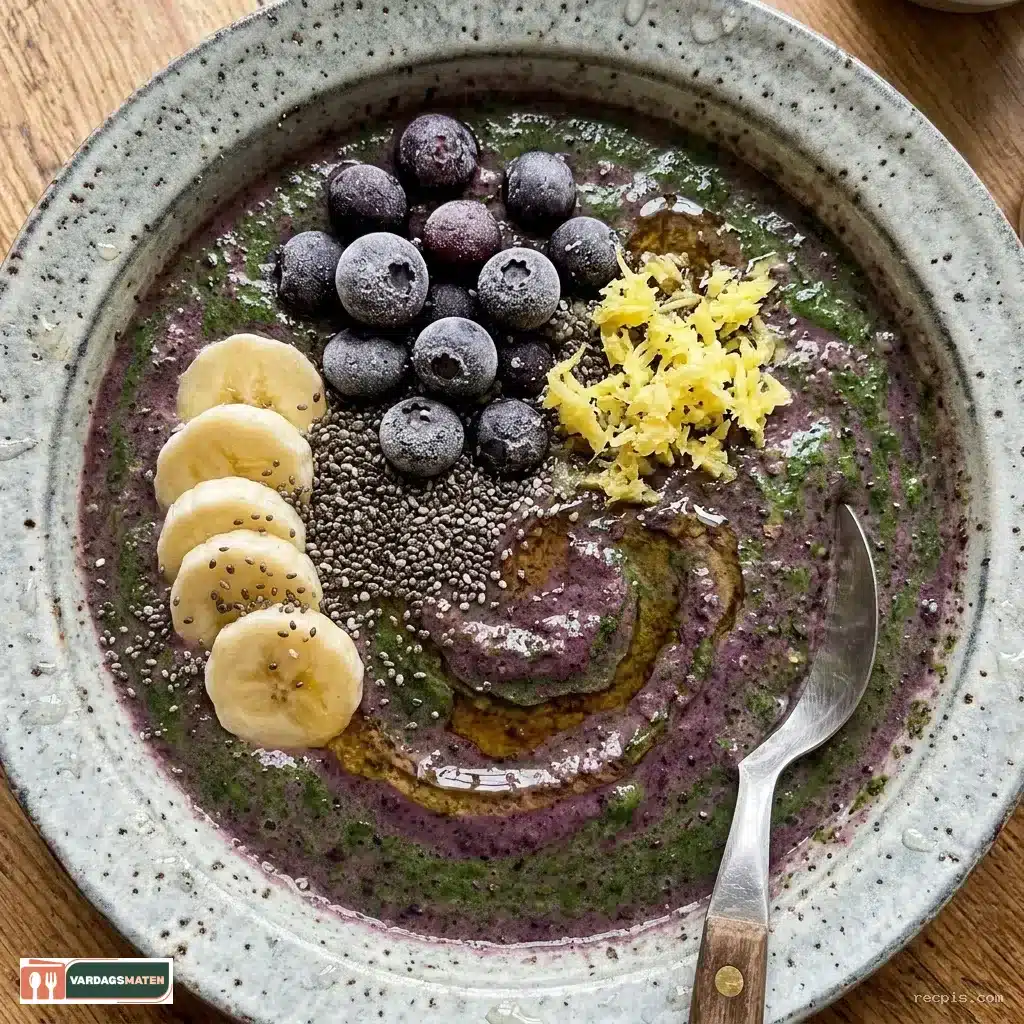 Nyttig smoothie frukost
