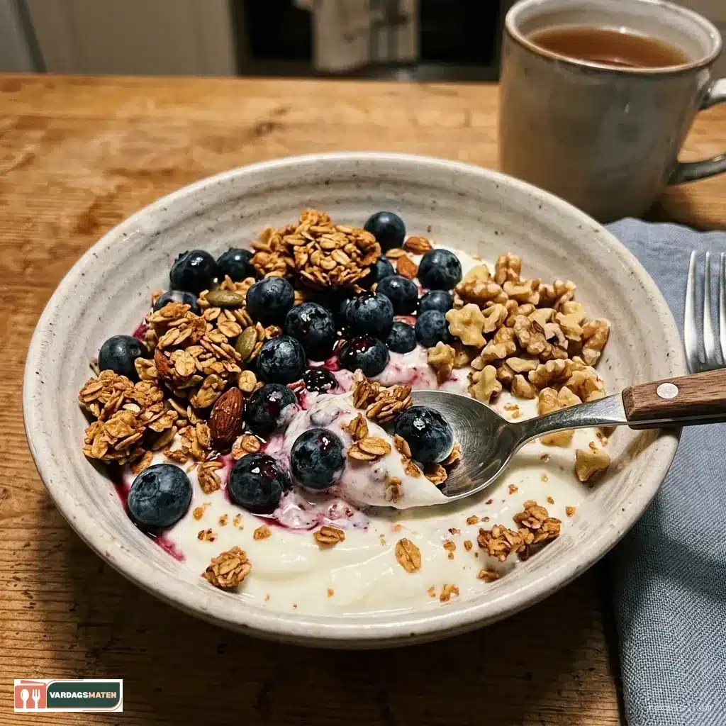 tyrkisk yoghurt nyttig frukost