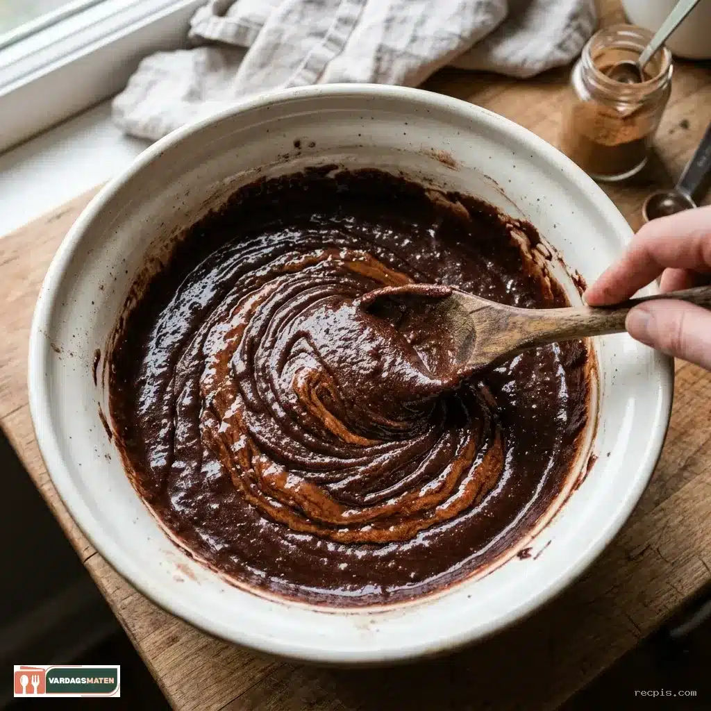 vegansk kanelbullekladdkaka