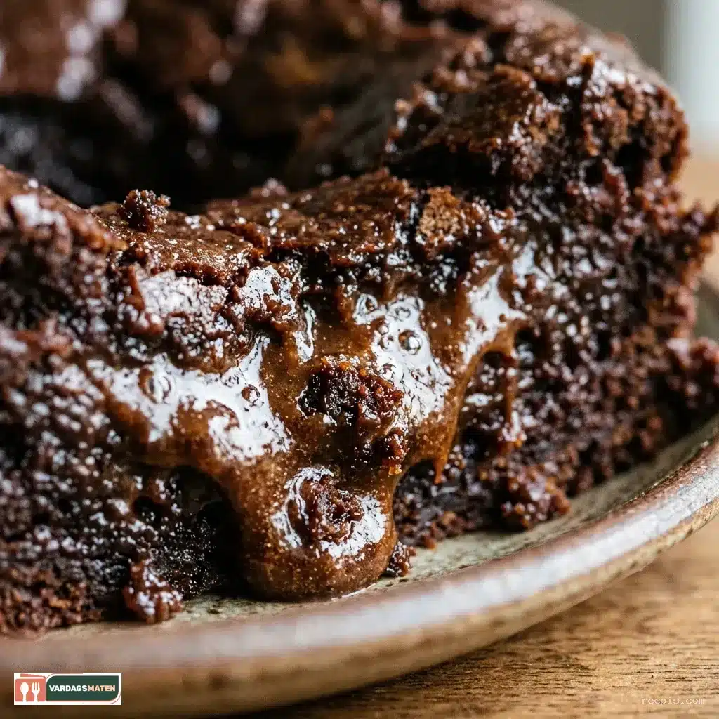 Glutenfri Kladdig Kladdkaka Recept
