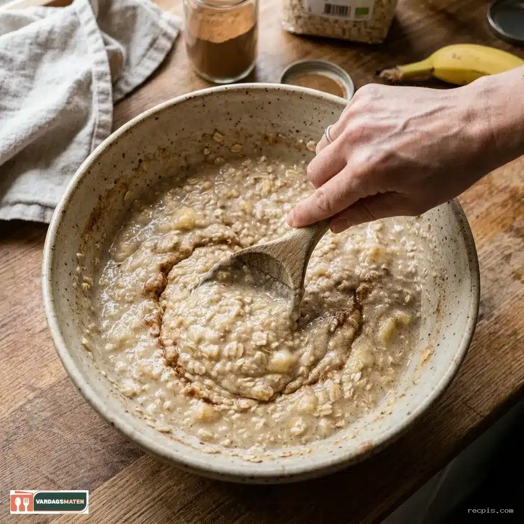 Ugnsbakad Gröt Banan