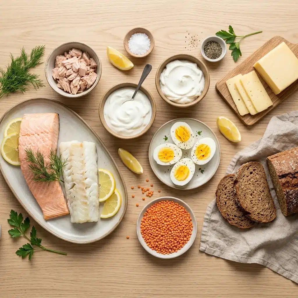 Proteinrik mat för äldre: Erfahren Sie, wie viel Protein Senioren nach 65 brauchen