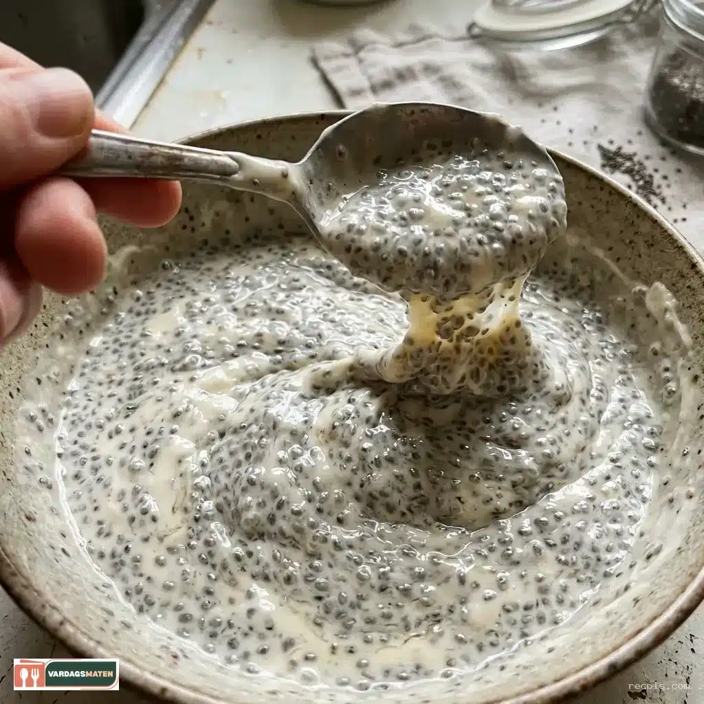 Chiapudding med kvarg