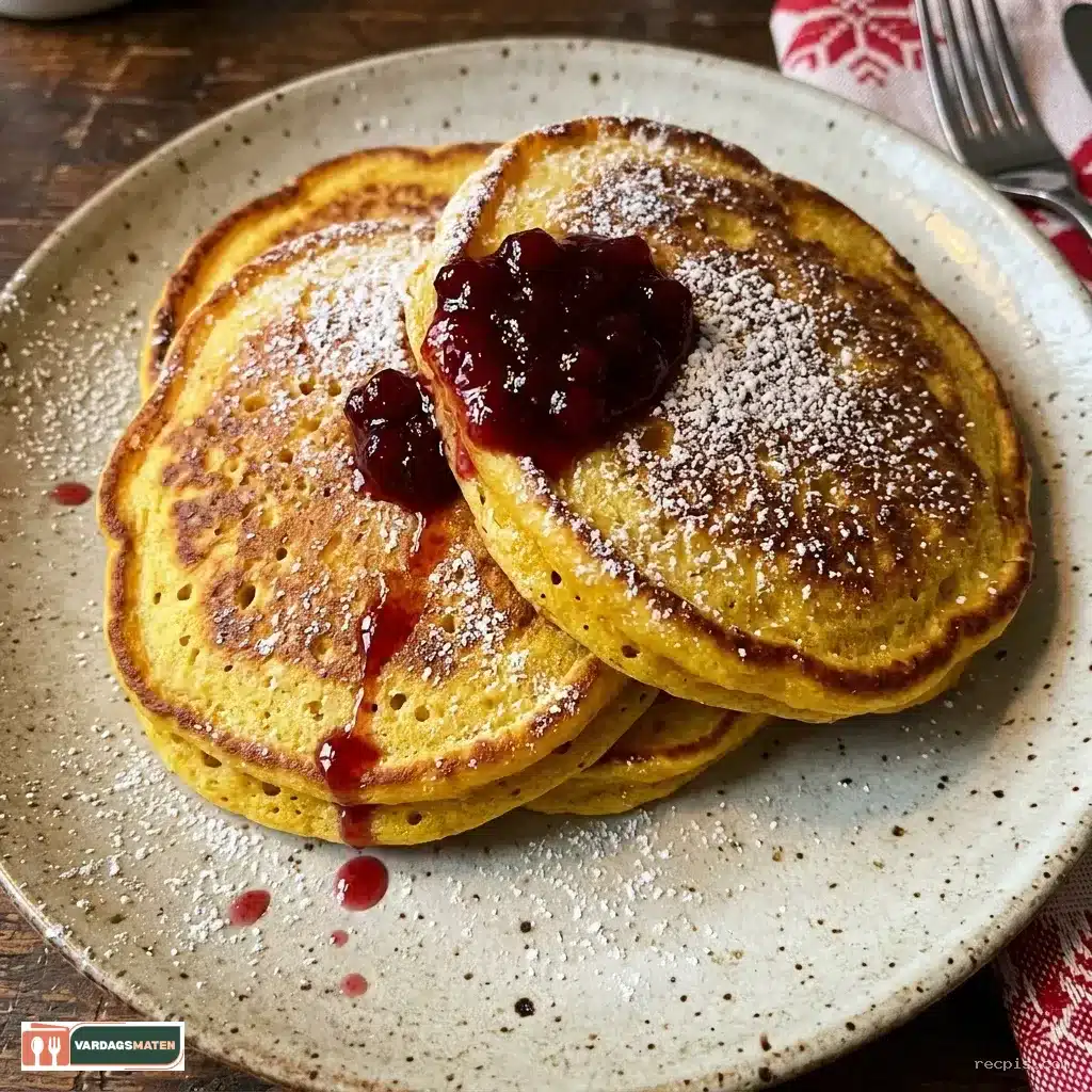 Enkel julfrukost med saffran