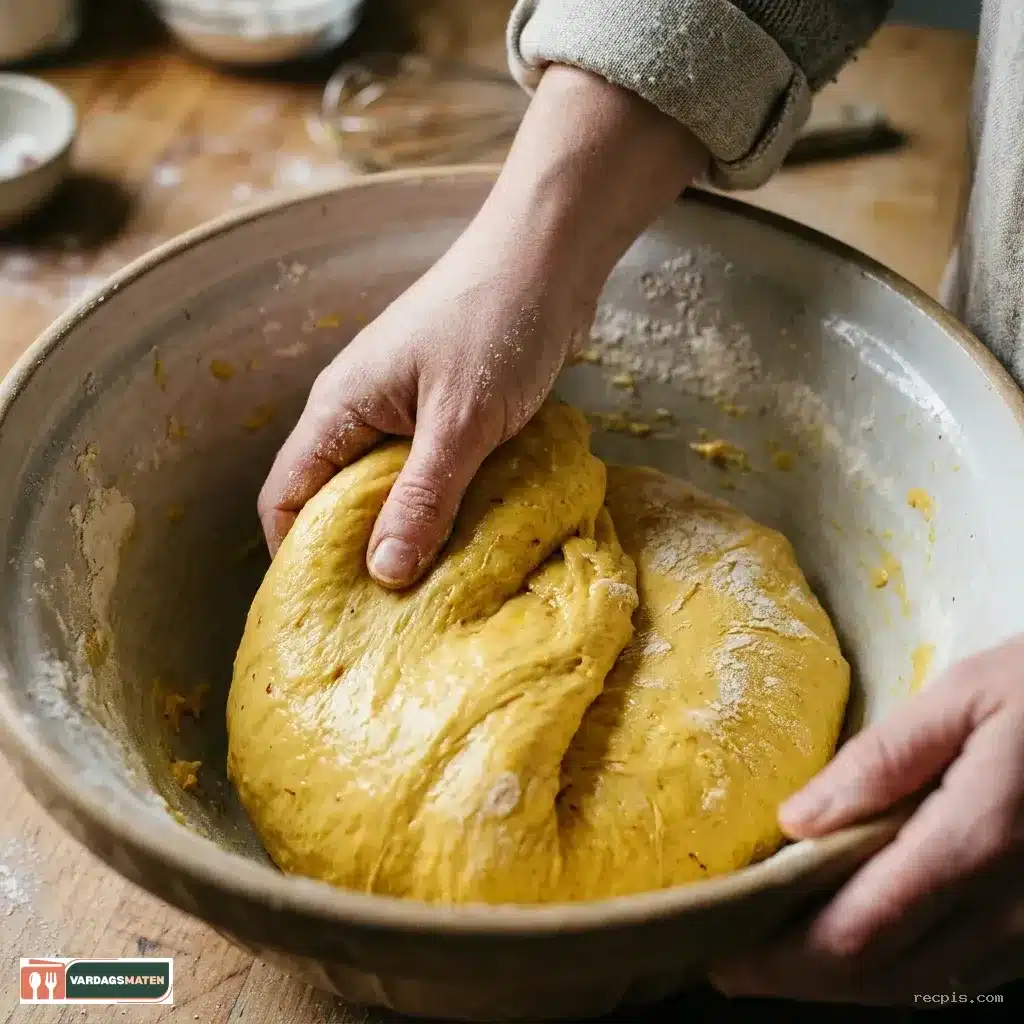 Saffransbullar med Mandelmassa Camilla